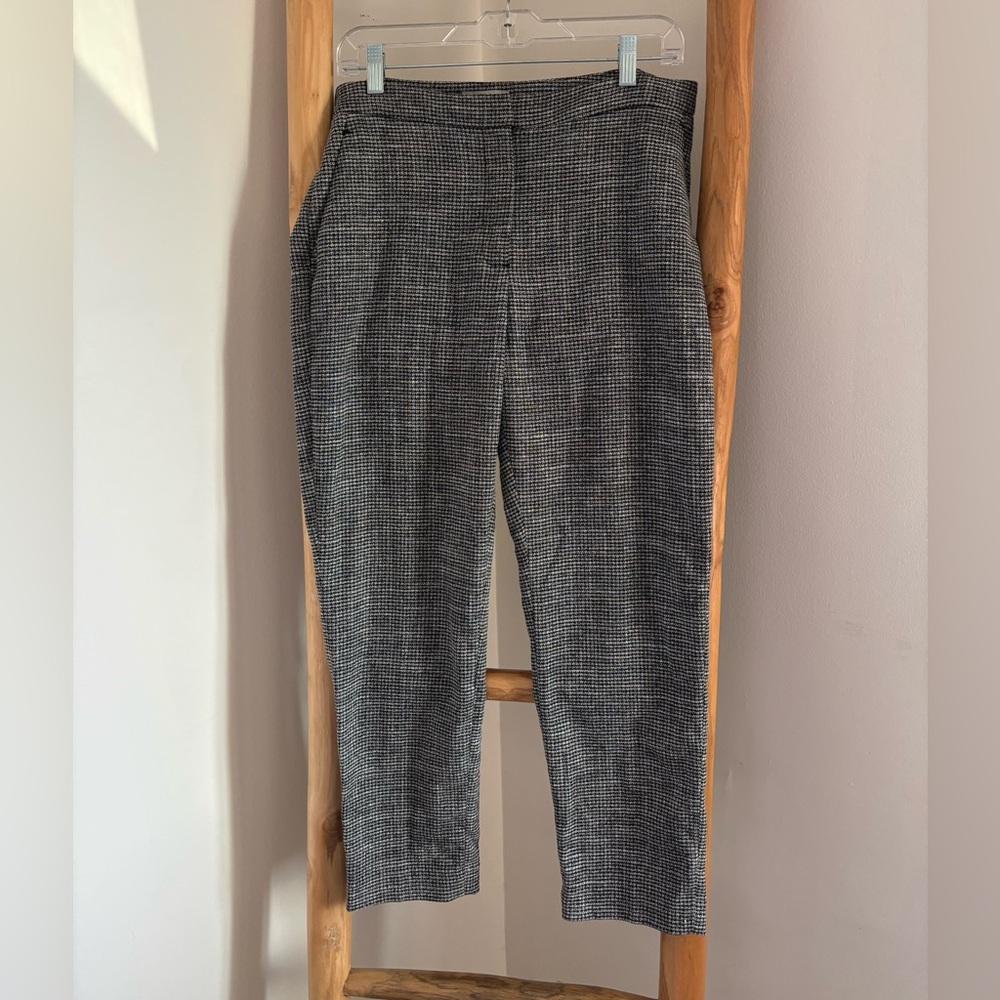 H&M Black and White Houndstooth Pants